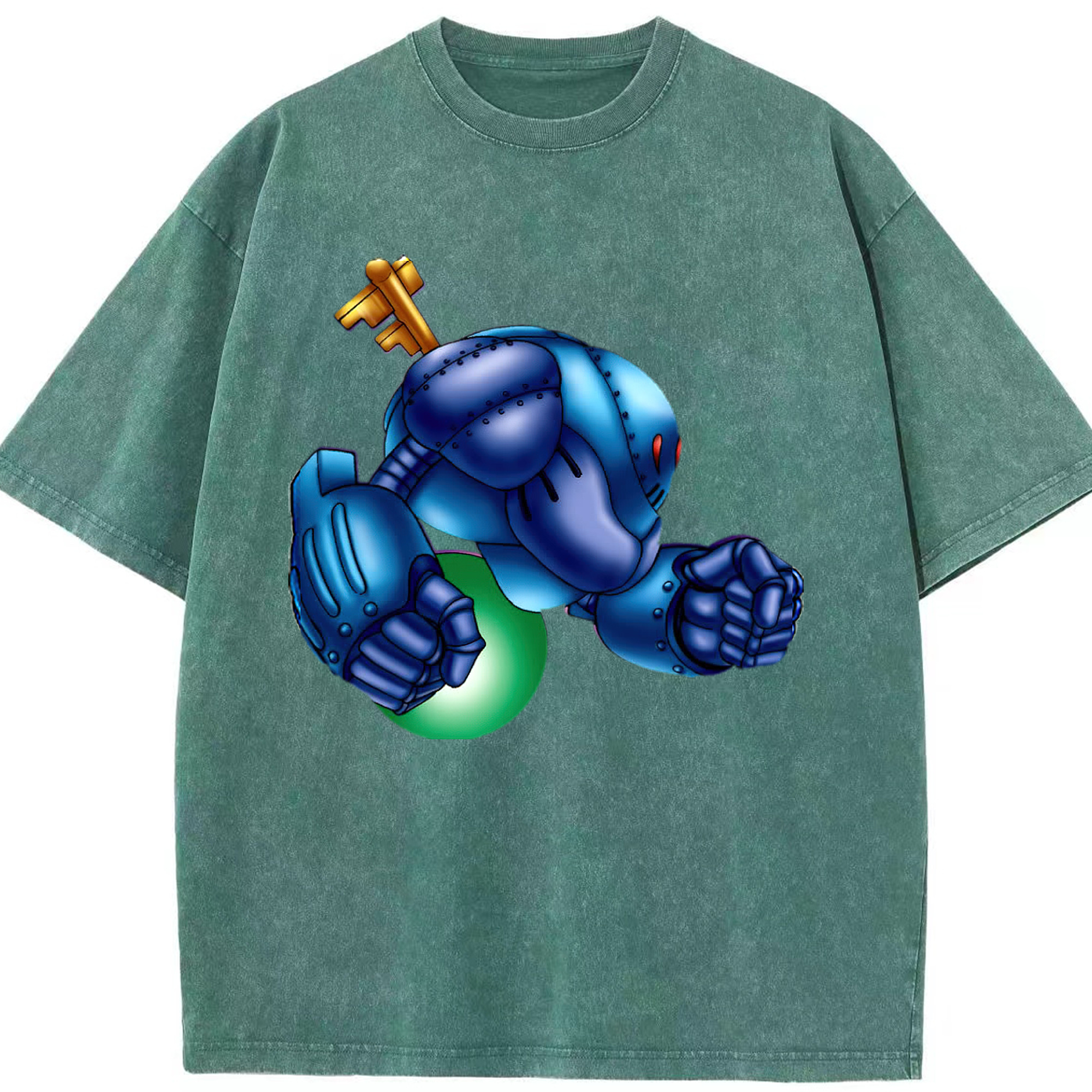 （画像用） 遊☆戯☆王 Yu-Gi-Oh! 綿100% ヴィンテージ風 半袖Tシャツ（フロントプリント）